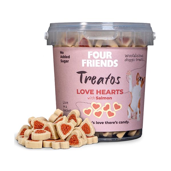 Fourfriends Treatos Love Hearts 500 gram